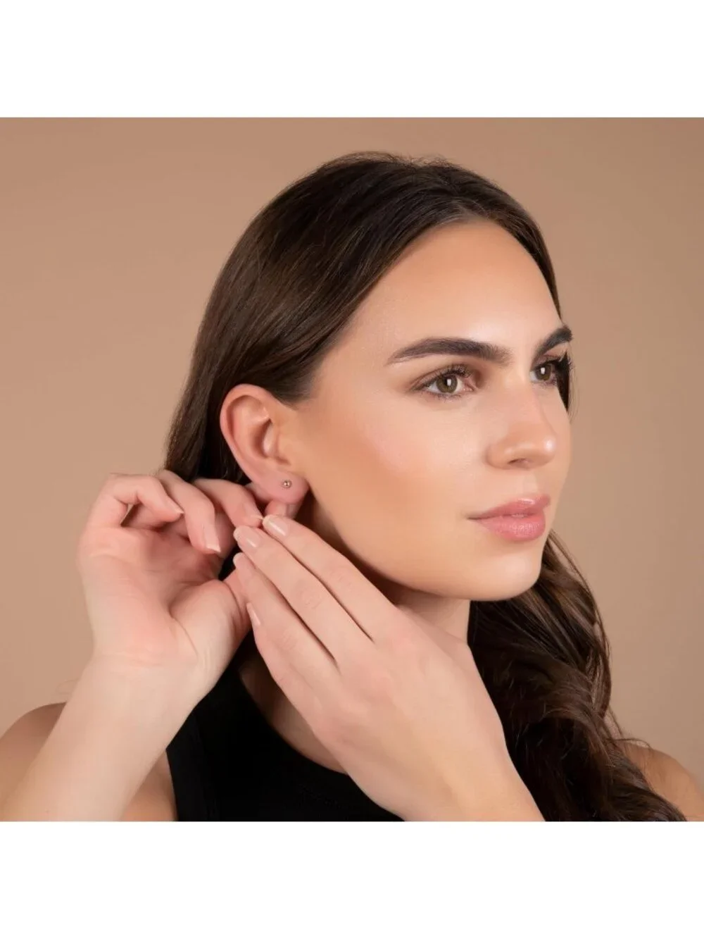 Premium 14K Gold Ball Stud Earrings - Yellow, Rose & White Gold Options